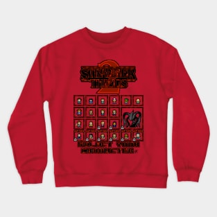 STRANGER THINGS SEASON 2 SELECT SCREEN Crewneck Sweatshirt